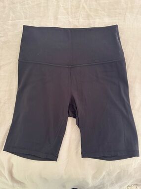 lululemon align Black High-Rise Bike Shorts